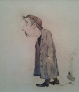 男性の姿 作： Henrique Bernardelli